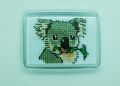 Koala Cross Stitch Badge from Alison Perkins (56 x 42mm)